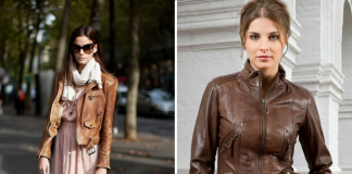 Как выбрать шарф к коричневой куртке